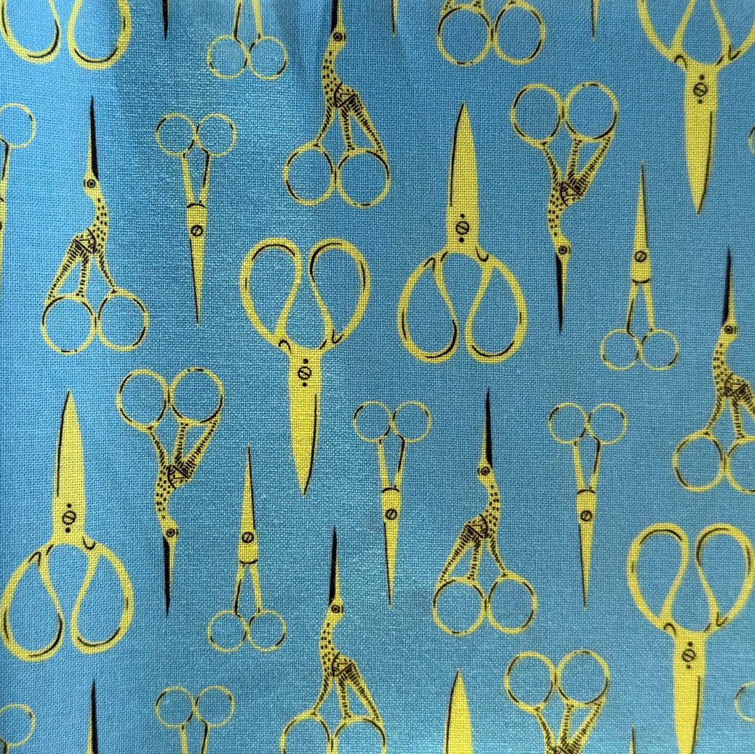 Stitch & Glow Cyan Quilting Cotton (Made in Korea)