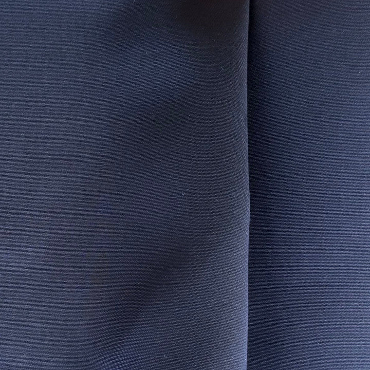 Gucci Elegant Midnight Navy Silk & Wool Faille (Made in Italy)