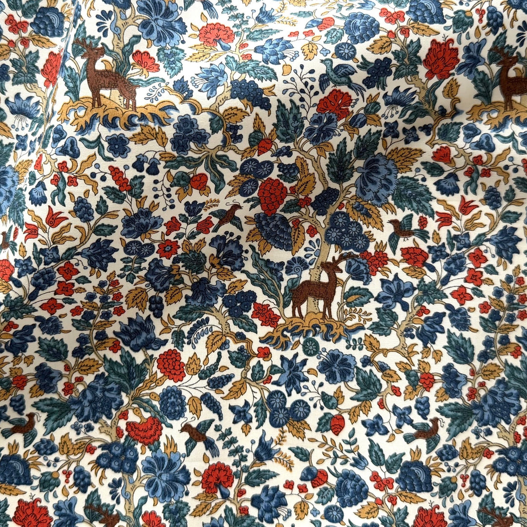Salters Forest Blue Liberty of London Tana Cotton Lawn (Made in Italy)