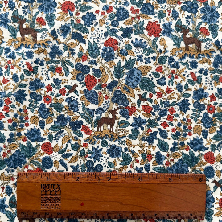Salters Forest Blue Liberty of London Tana Cotton Lawn (Made in Italy)