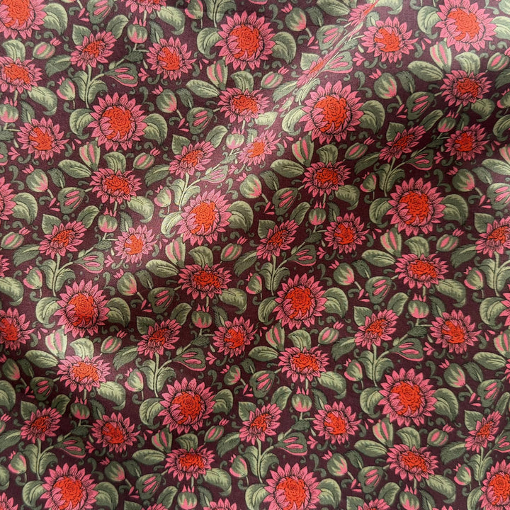 Synchronise Pink Liberty of London Tana Cotton Lawn (Made in Italy)