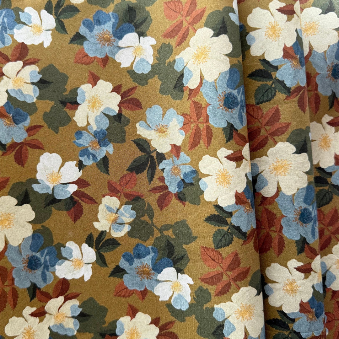 Nysa Bronze Liberty of London Tana Cotton Lawn (Made in Italy)