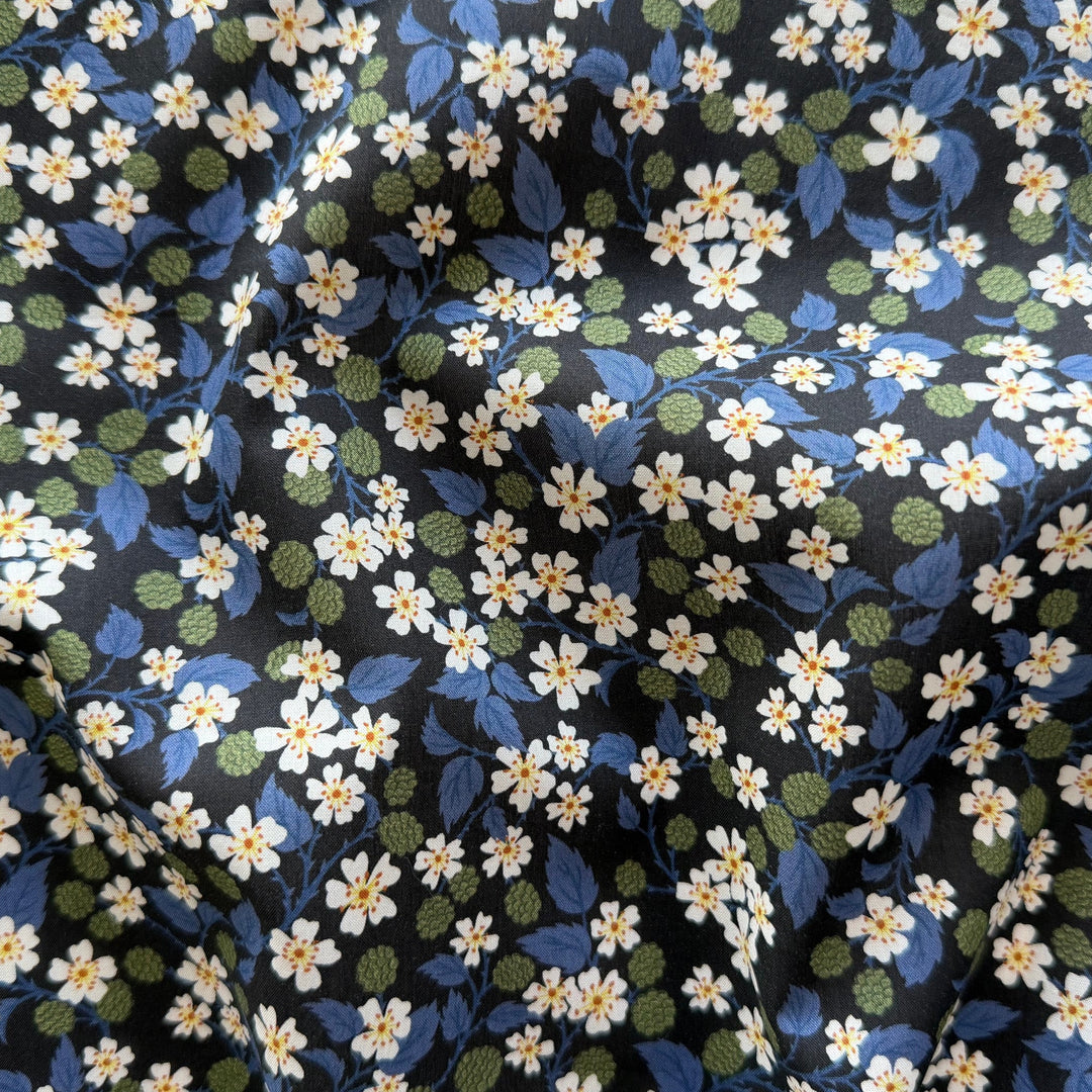 Karen's Choice Blue Liberty of London Tana Cotton Lawn (Made in Italy)