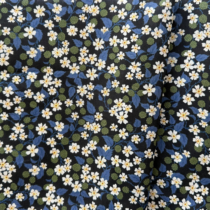 Karen's Choice Blue Liberty of London Tana Cotton Lawn (Made in Italy)