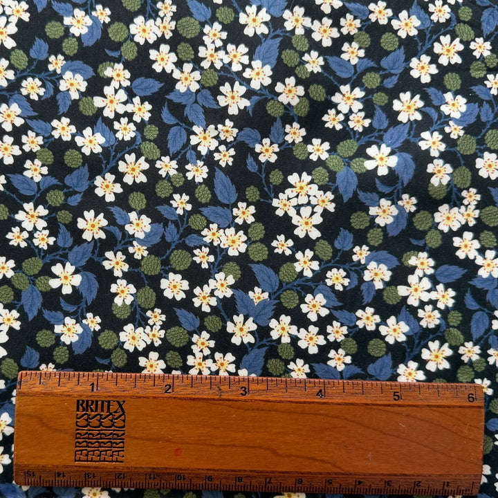 Karen's Choice Blue Liberty of London Tana Cotton Lawn (Made in Italy)