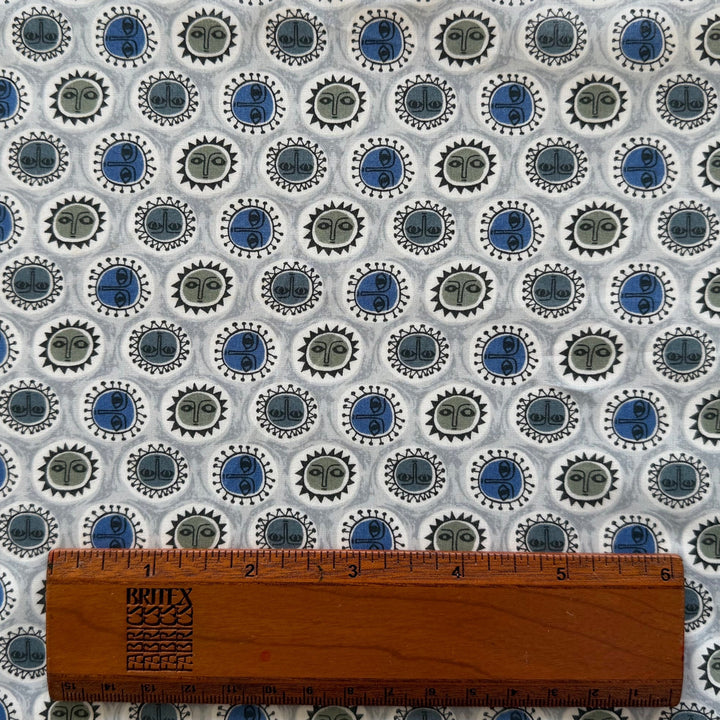 Noon Grey Liberty of London Tana Cotton Lawn (Made in Italy)