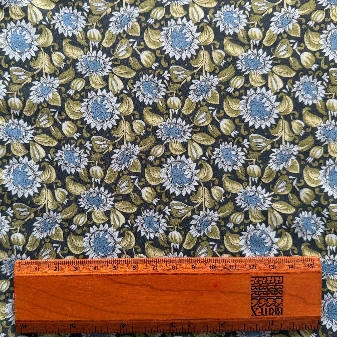 Synchronise Sky Blue Liberty of London Tana Cotton Lawn (Made in Italy)