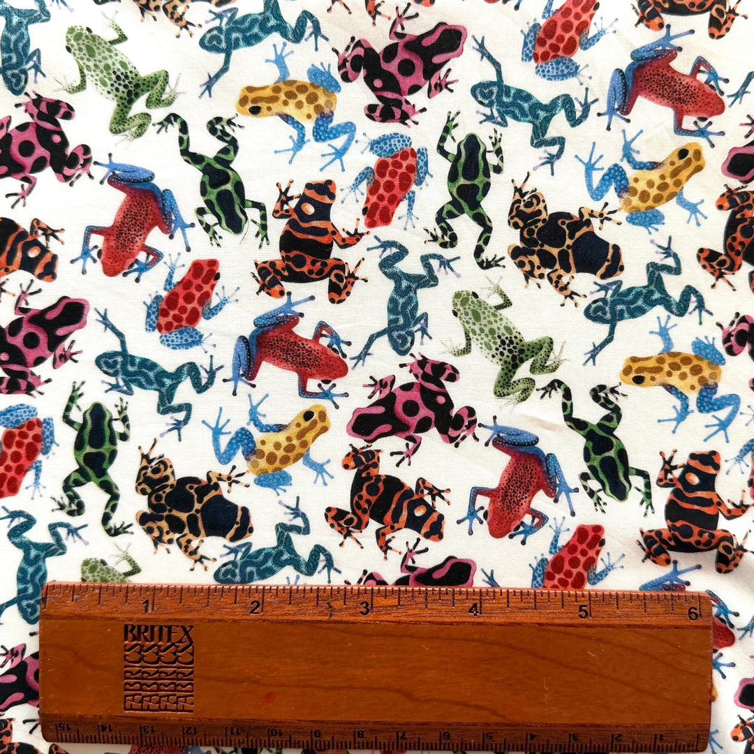 Dart Frogs Multi Liberty of London Tana Cotton Lawn (Made in Italy)