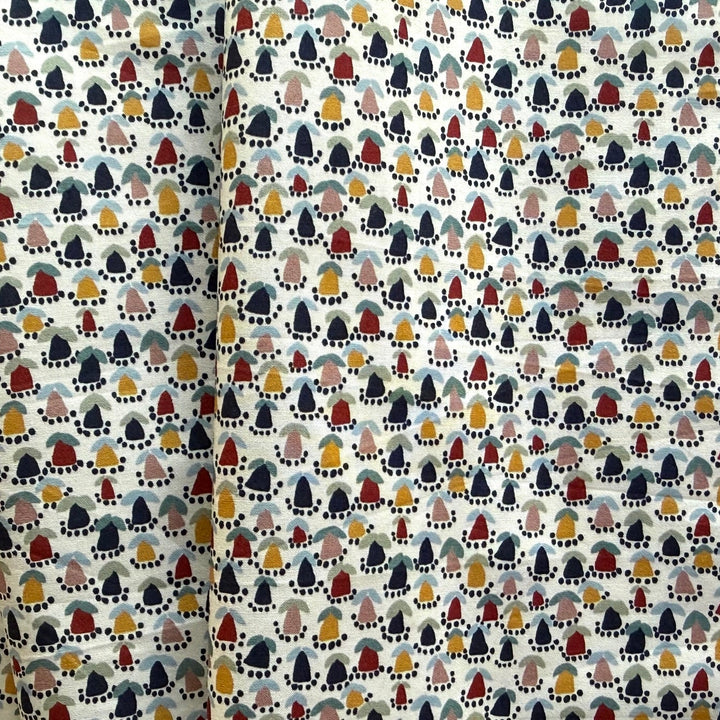 Geometric Mushrooms Liberty of London Tana Cotton Lawn (Made in Italy)