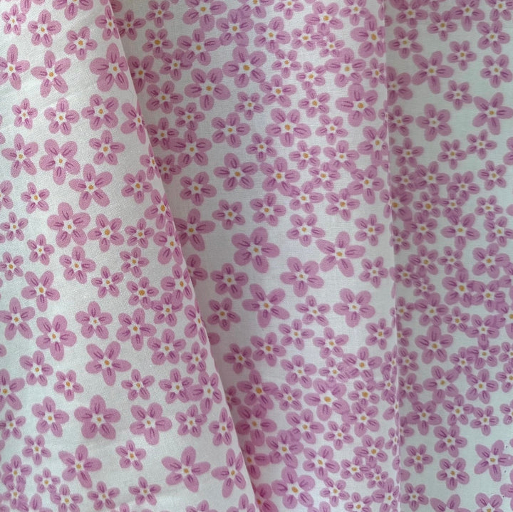 Ditzy Dot Pink Liberty of London Tana Cotton Lawn (Made in Italy)