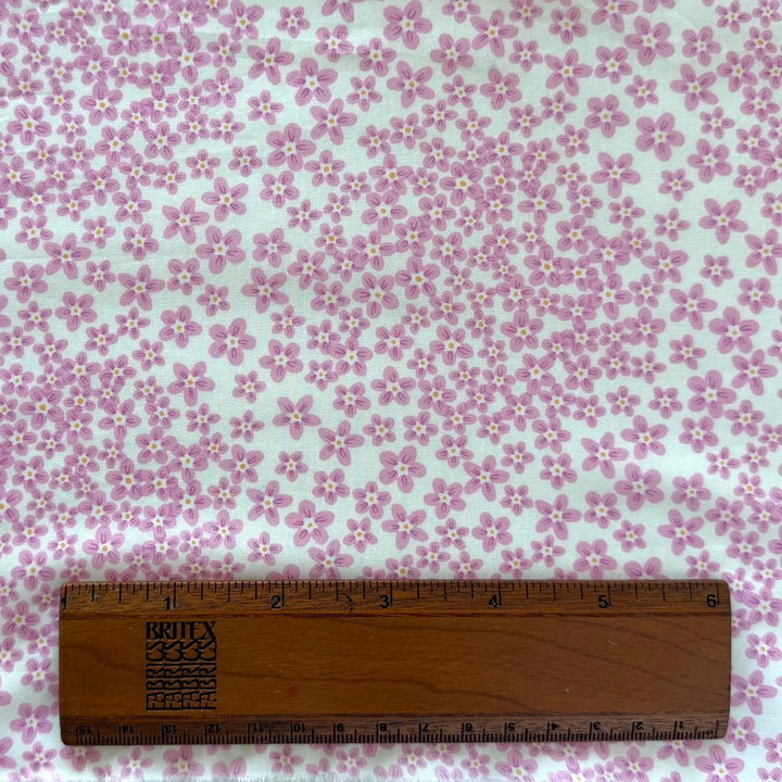 Ditzy Dot Pink Liberty of London Tana Cotton Lawn (Made in Italy)