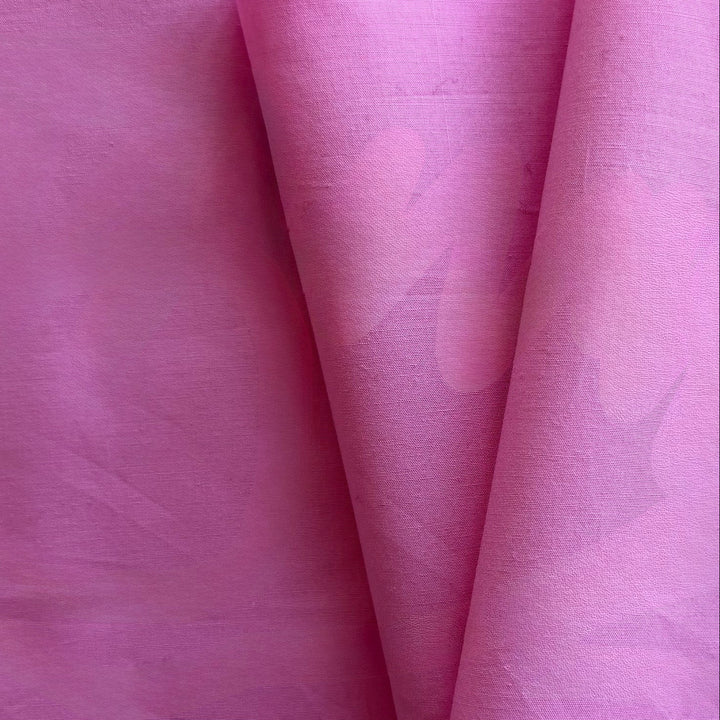 Sweet Candy Pink Crisp Cotton Poplin (Made in Italy)