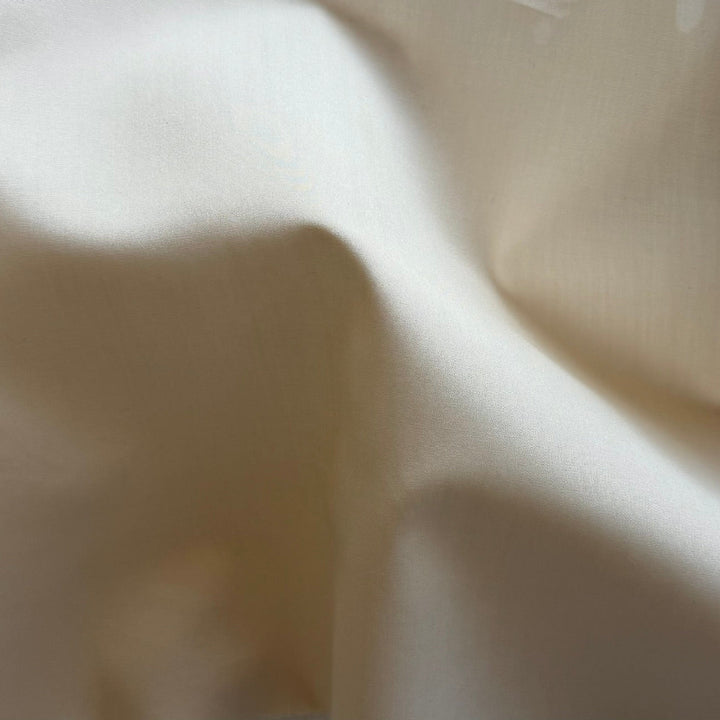 Lighter-Weight Silky Buttercream Cotton (Made in Italy)