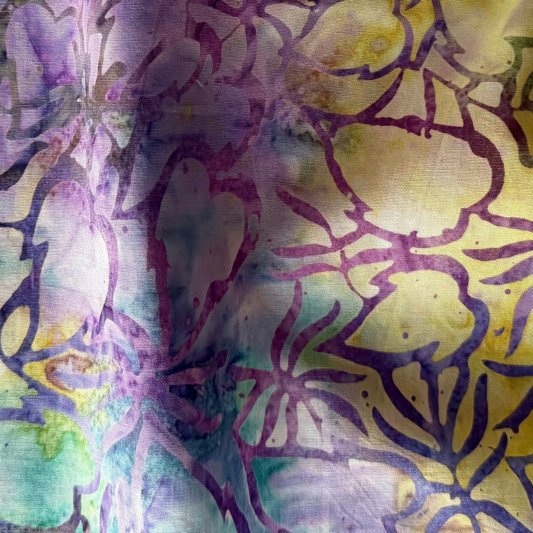 Floral Desert Sunset Cotton Batik (Made in Indonesia)