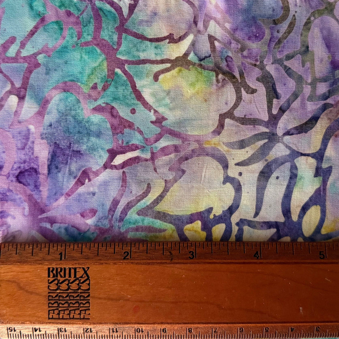 Floral Desert Sunset Cotton Batik (Made in Indonesia)