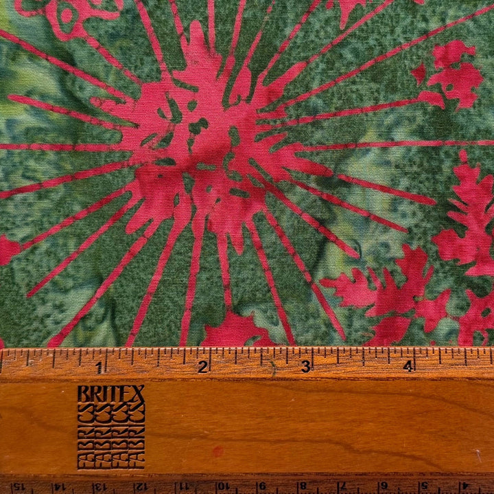 Christmas Snowflakes Cotton Batik (Made in Indonesia)