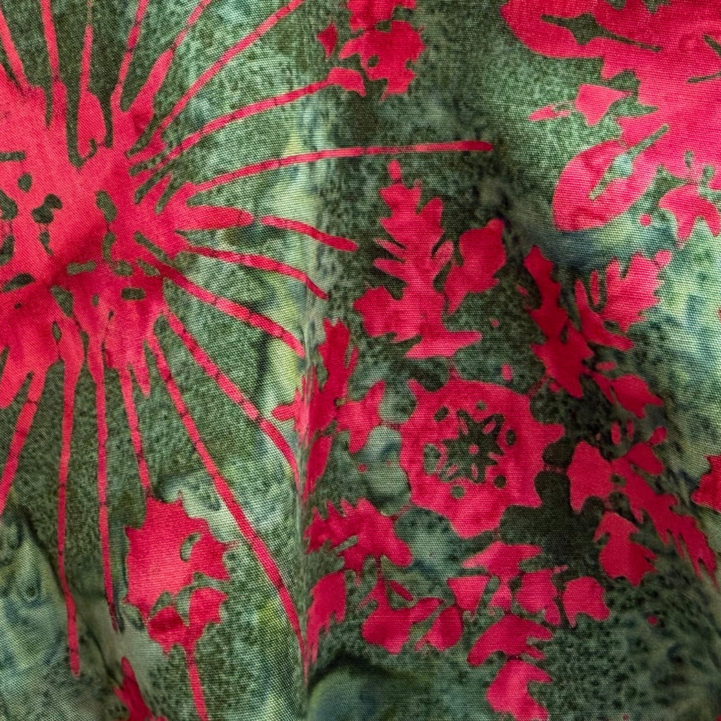 Christmas Snowflakes Cotton Batik (Made in Indonesia)