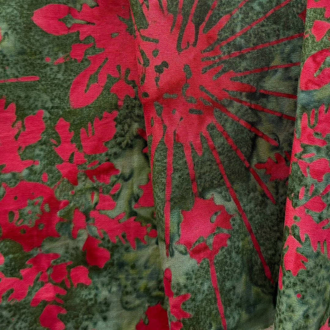 Christmas Snowflakes Cotton Batik (Made in Indonesia)