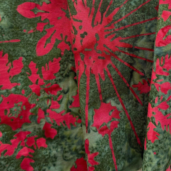 Christmas Snowflakes Cotton Batik (Made in Indonesia)