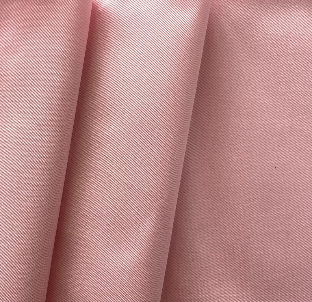 High-End Designer Tea Rose Cotton Gabardine Twill (Made in Italy)