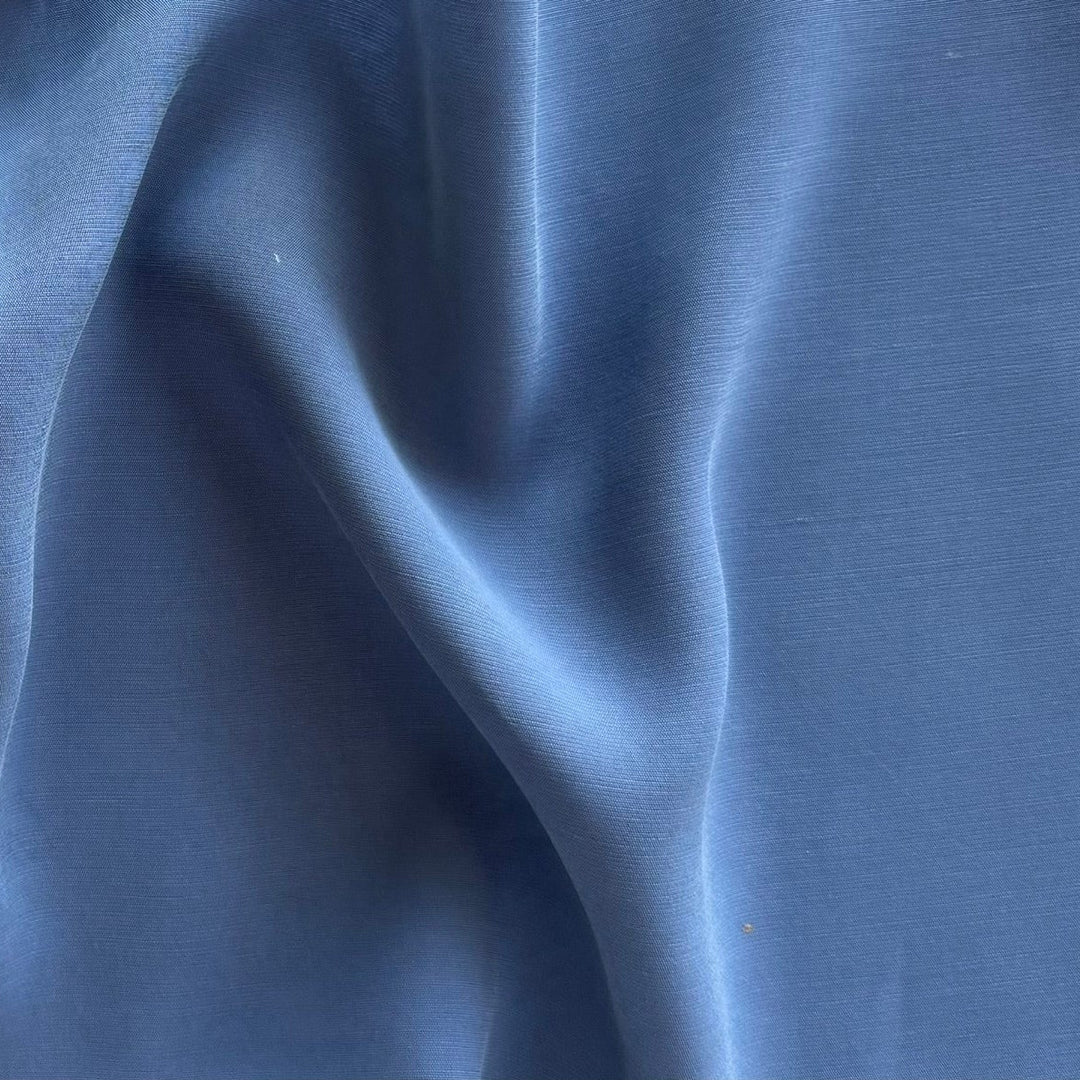 Mid-Weight Periwinkle Sueded Rayon Viscose Blend (Made in Italy)