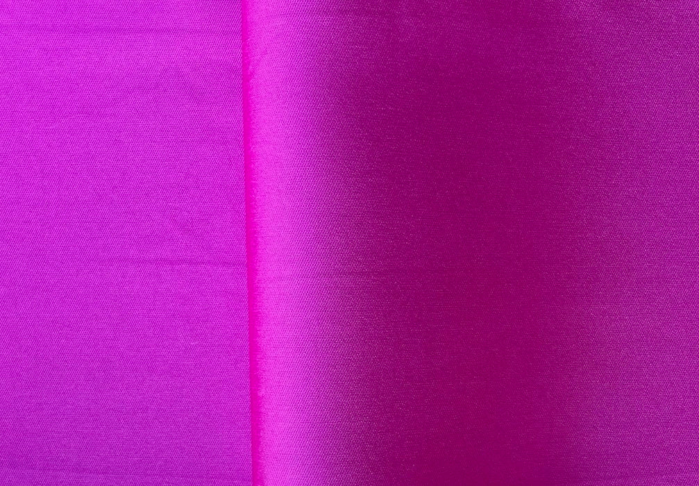 American Beauty Pink Crisp Polyester Mikado Twill