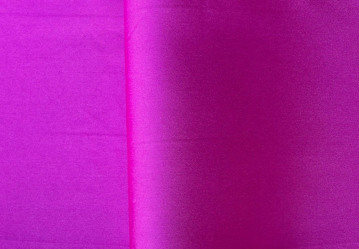 American Beauty Pink Crisp Polyester Mikado Twill