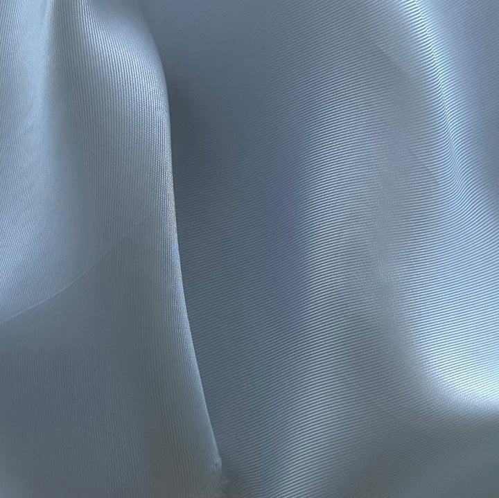 Palest Baby Blue Cupro Rayon Bemberg Twill Lining (Made in Italy)