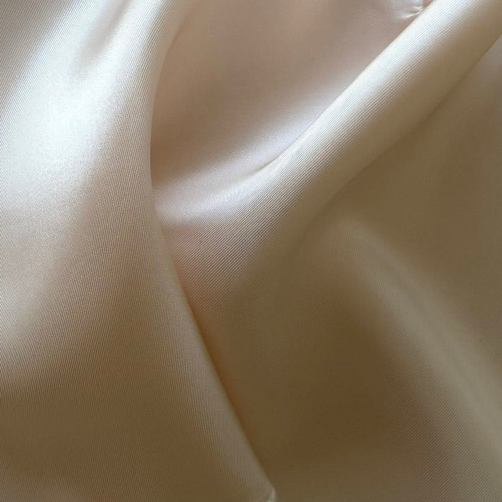 Pale Peach Mist Cupro Rayon Bemberg Twill Lining (Made in Italy)