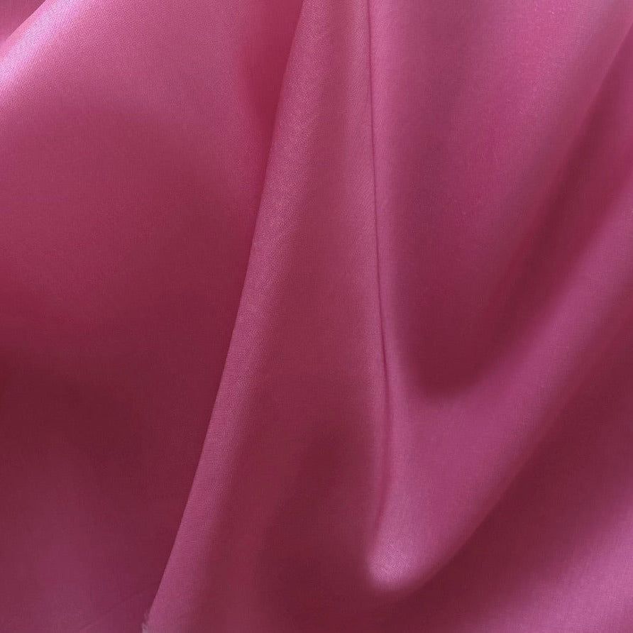 Punch Pink Cupro Rayon Bemberg Lining (Made in Italy)