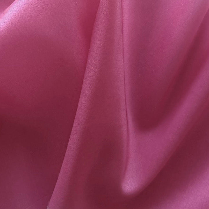 Punch Pink Cupro Rayon Bemberg Lining (Made in Italy)