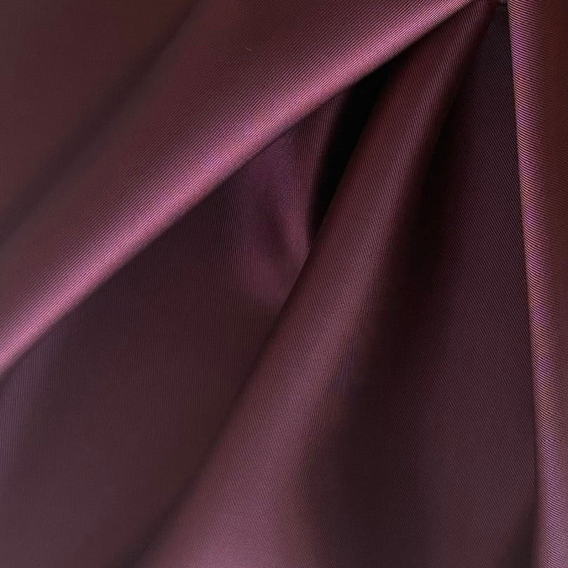 Wine Brunch Cupro Rayon Bemberg Twill Lining (Made in Italy)