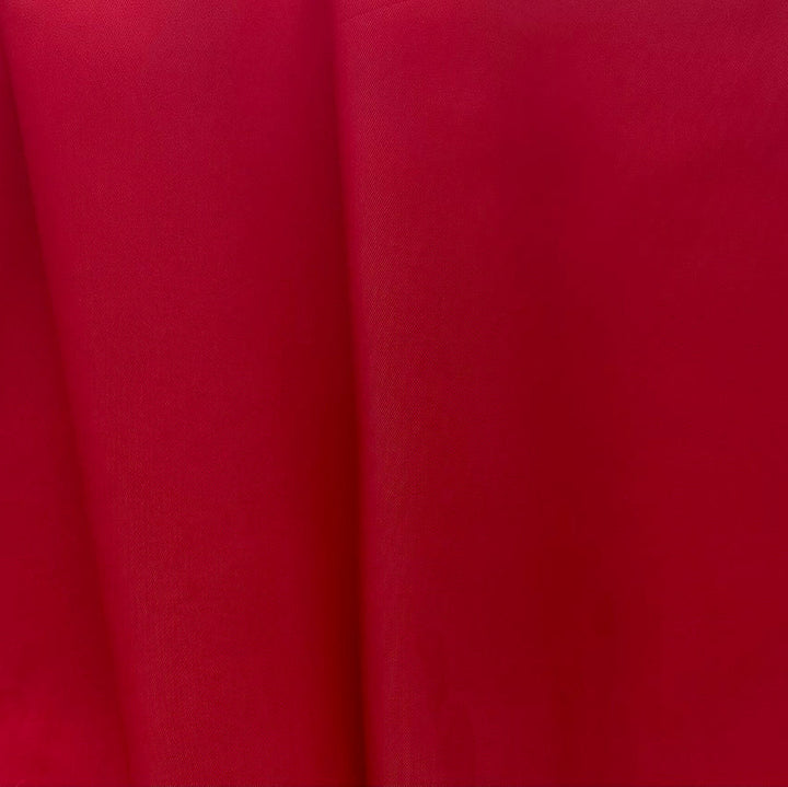 Fire Red Cupro Rayon Bemberg Twill Lining (Made in Italy)