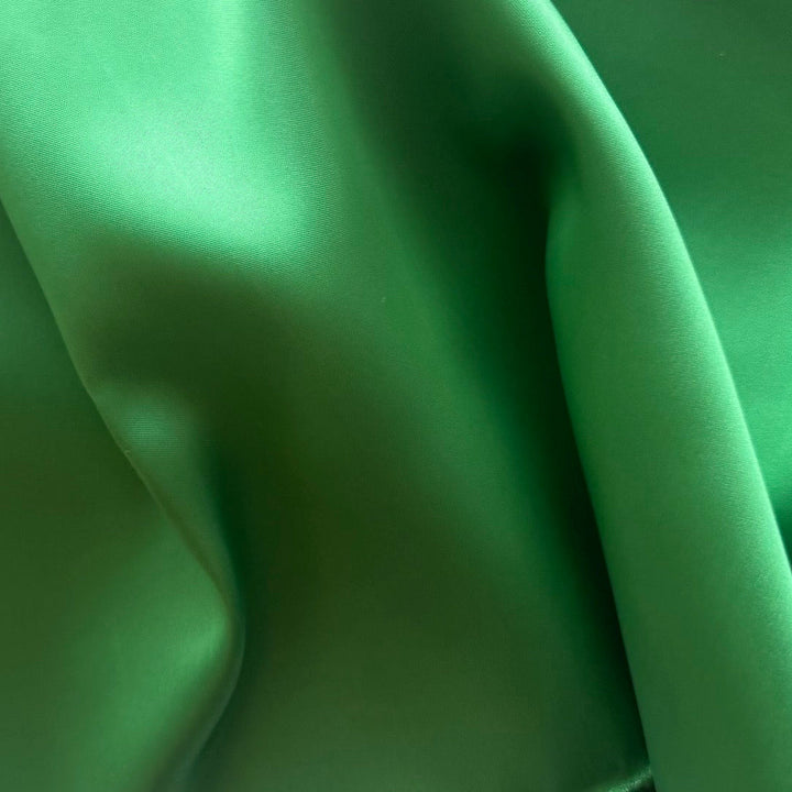 Bright Emerald Cupro Rayon Satin Bemberg Twill Lining (Made in Italy)