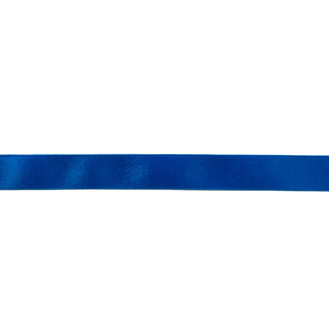 Nippon Blue Heavier Double-Faced Satin Ribbon (Made in Japan)
