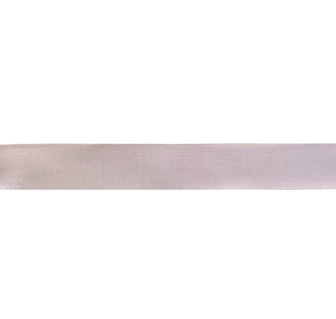 7/8" Dawn Pink Heavier Double-Faced Satin Ribbon (Made in Japan)