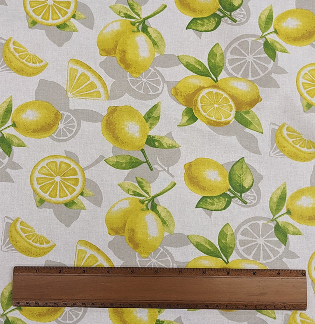 Life & Lemons Laminated Cotton (Made in France)
