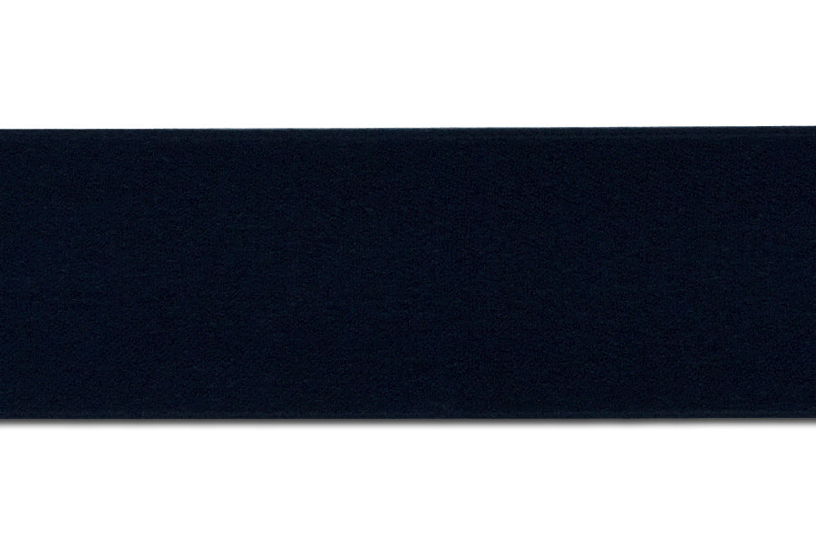 1/2 Hand Dyed Silk Ribbon with Woven Edge . Black Silk Ribbon . 3 yar –  Scrap Bits