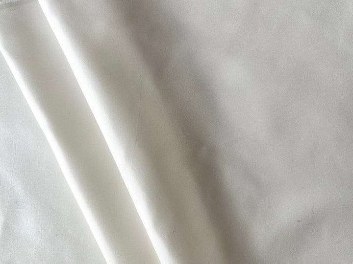 White Prepared For Dyeing (PFD) Silk Taffeta (Made in Italy)