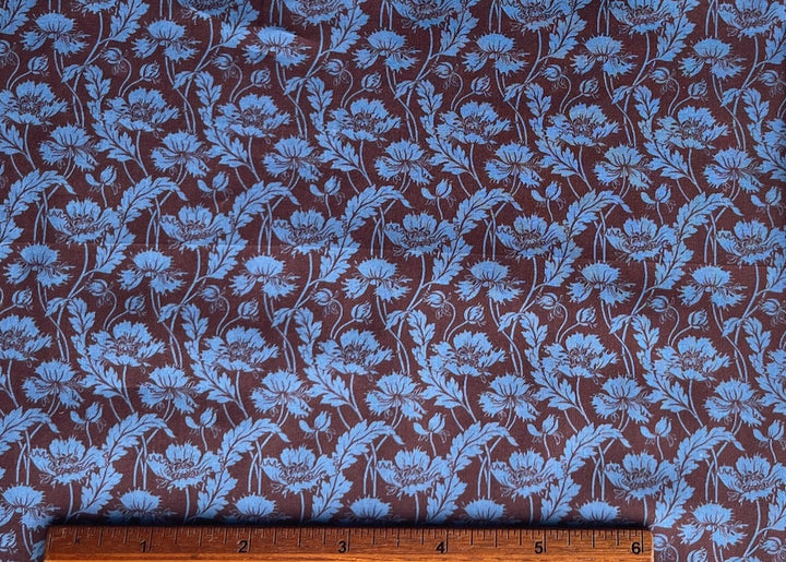 Toutouayette Cornflower Blue Liberty of London Tana Cotton Lawn (Made in Italy)
