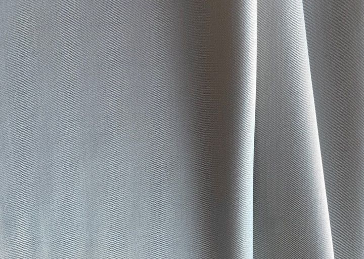 Cool Greiged Khaki Smooth Wool Twill Gabardine