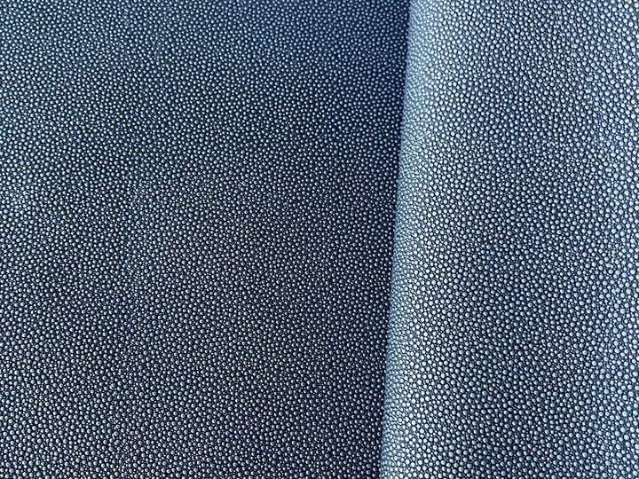 Sharkskin-Inspired Slate Grey Faux Leather (Made in USA)