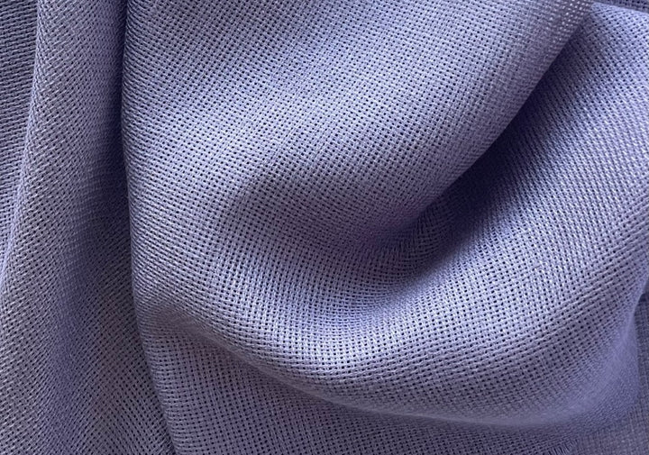 Semi-Sheer Fairy Dust Lilac Linen (Made in Poland)
