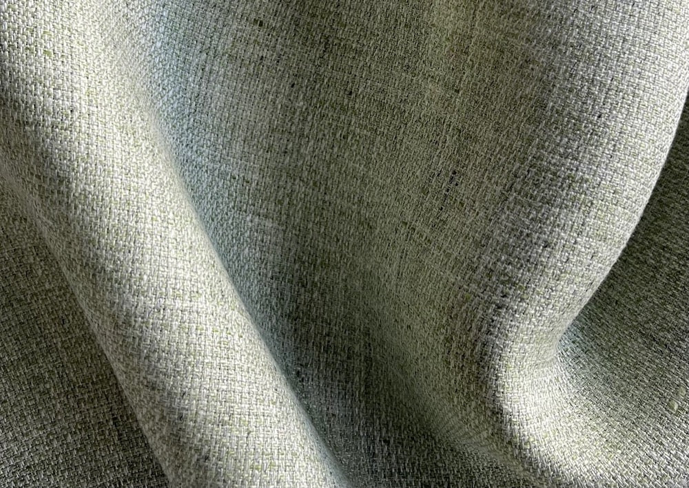 Light to Mid-Weight Laurel Sage Weathered Linen (Made in Italy)