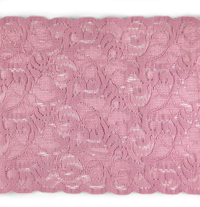 5 1/2" Mauve Stretch Lace