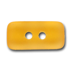 1 1/8" Mellow Yellow Czech Glass Button