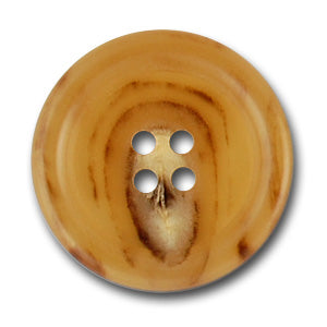 Classic Taupe Four-Hole Horn Button