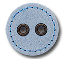 Two-Hole Suede Leather Button