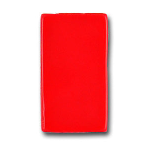 Lipstick Red Toggle Plastic Button