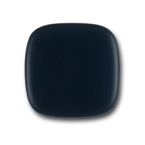 Square Navy Blue Plastic Button (Made in France)